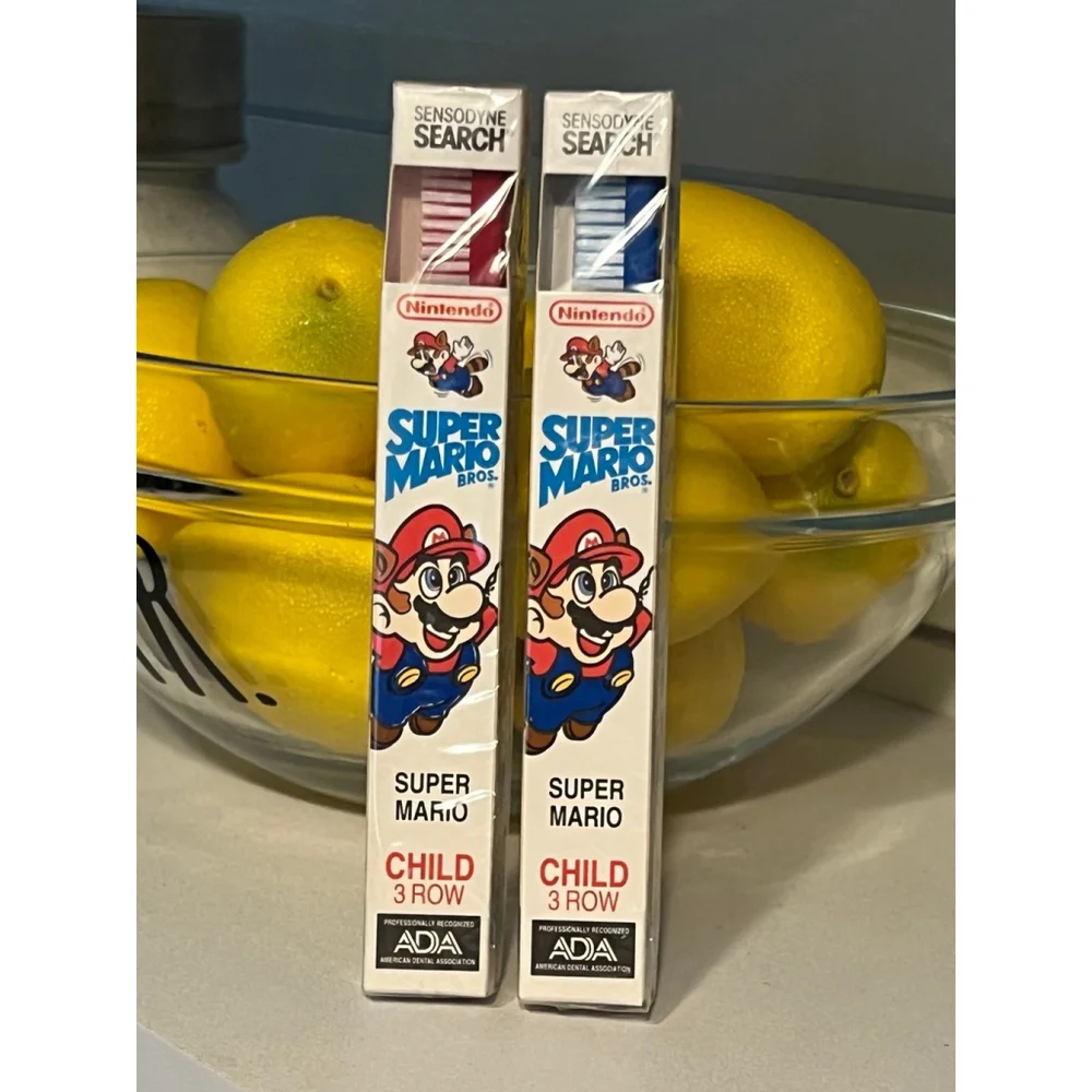 Sensodyne Search Nintendo Super Mario Bros Youth Toothbrush Super Mario
